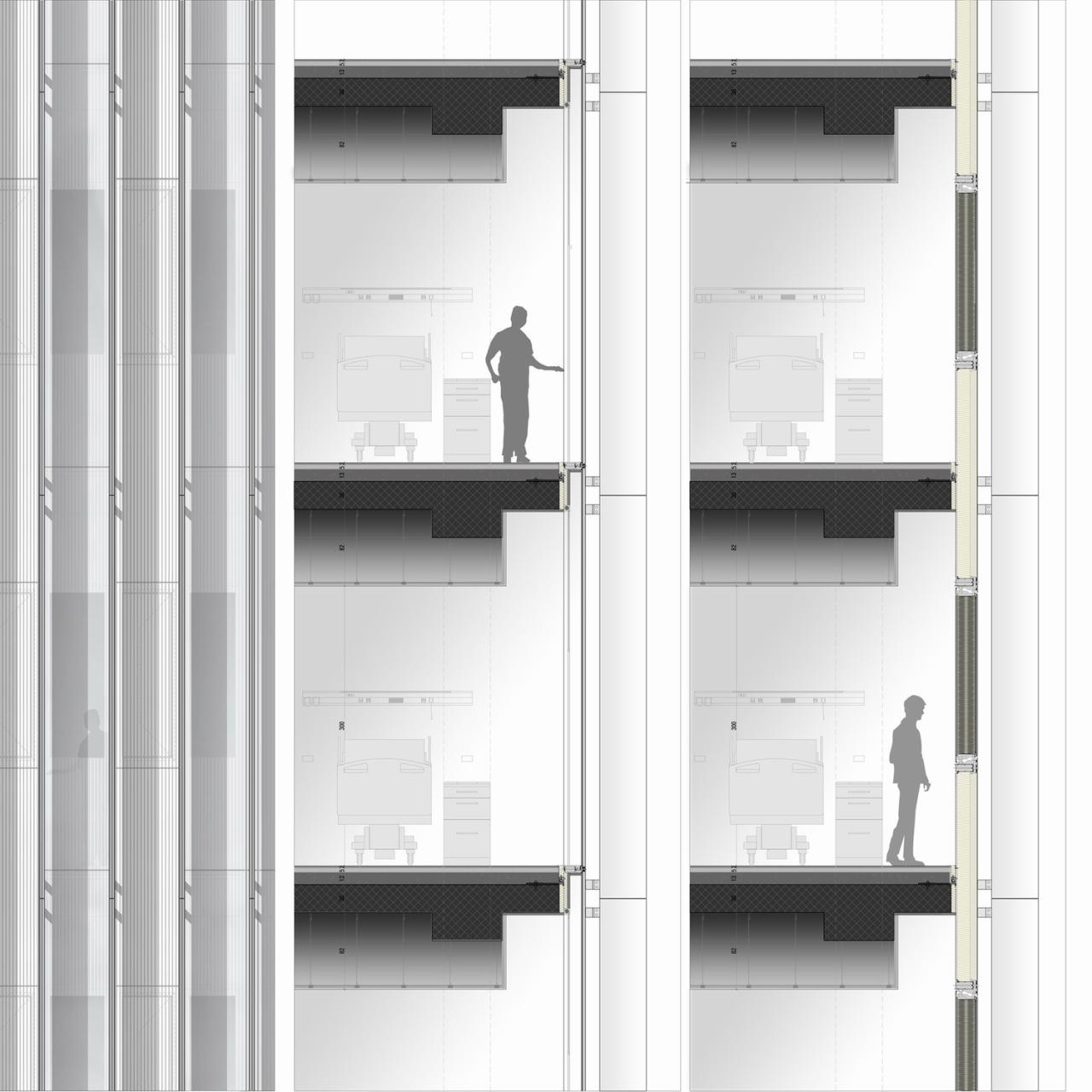 BIM建筑|会吸霾的医院：米兰圣拉斐尔医院新外科和急救中心 / MCA建筑事务所