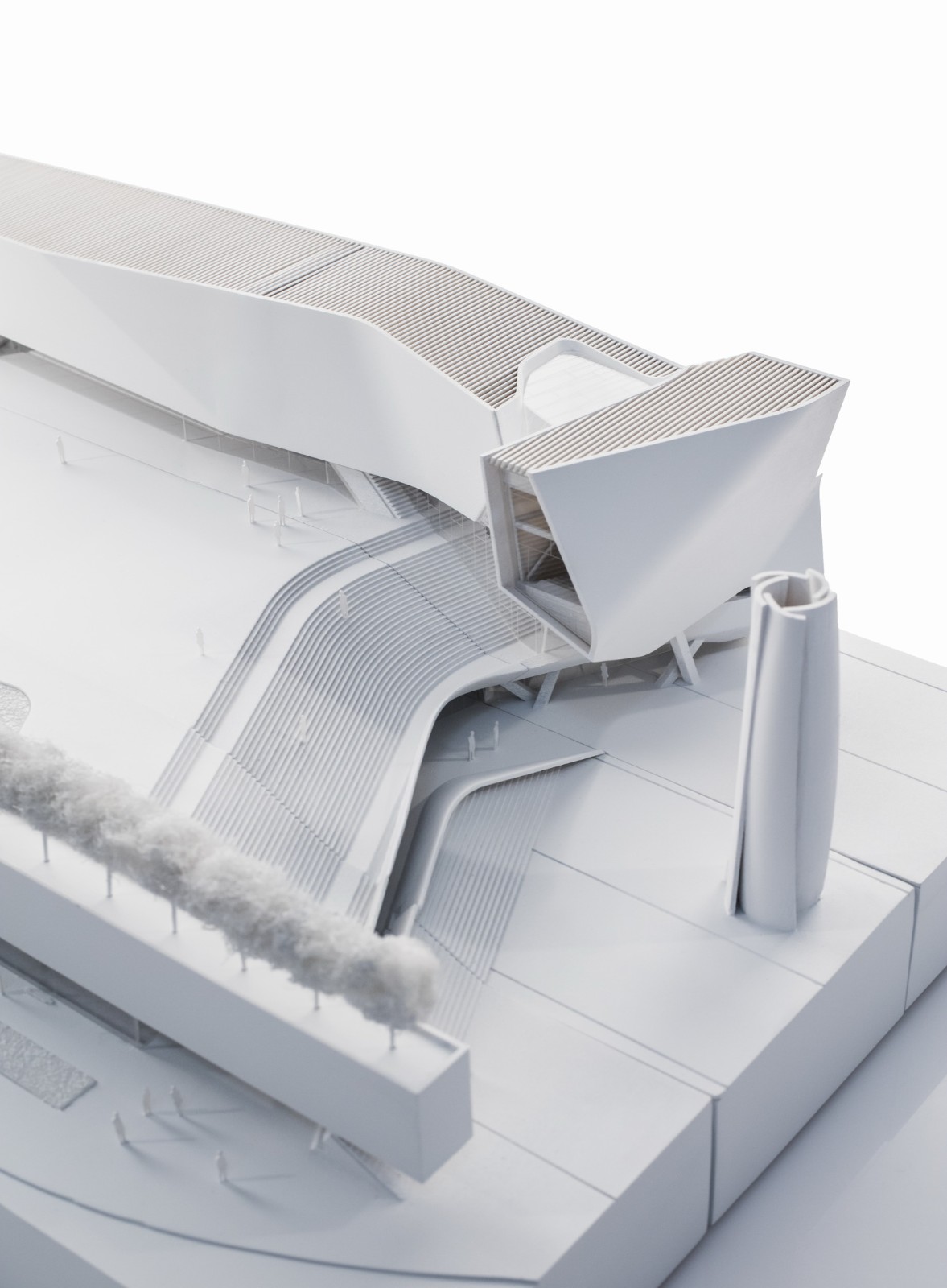 BIM建筑|美国加州橙县艺术博物馆 / Morphosis