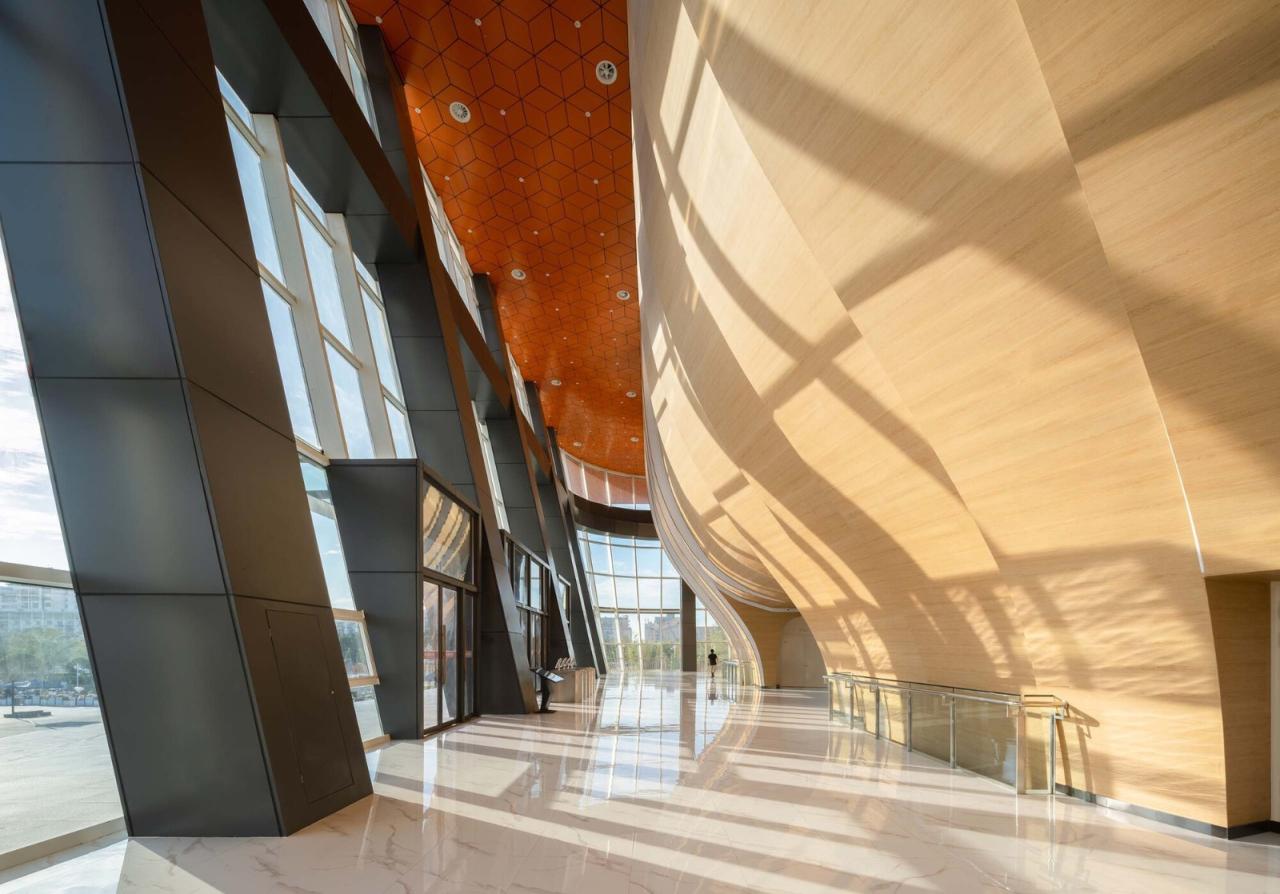 BIM建筑|响水文化艺术中心 / ATAH介景建筑