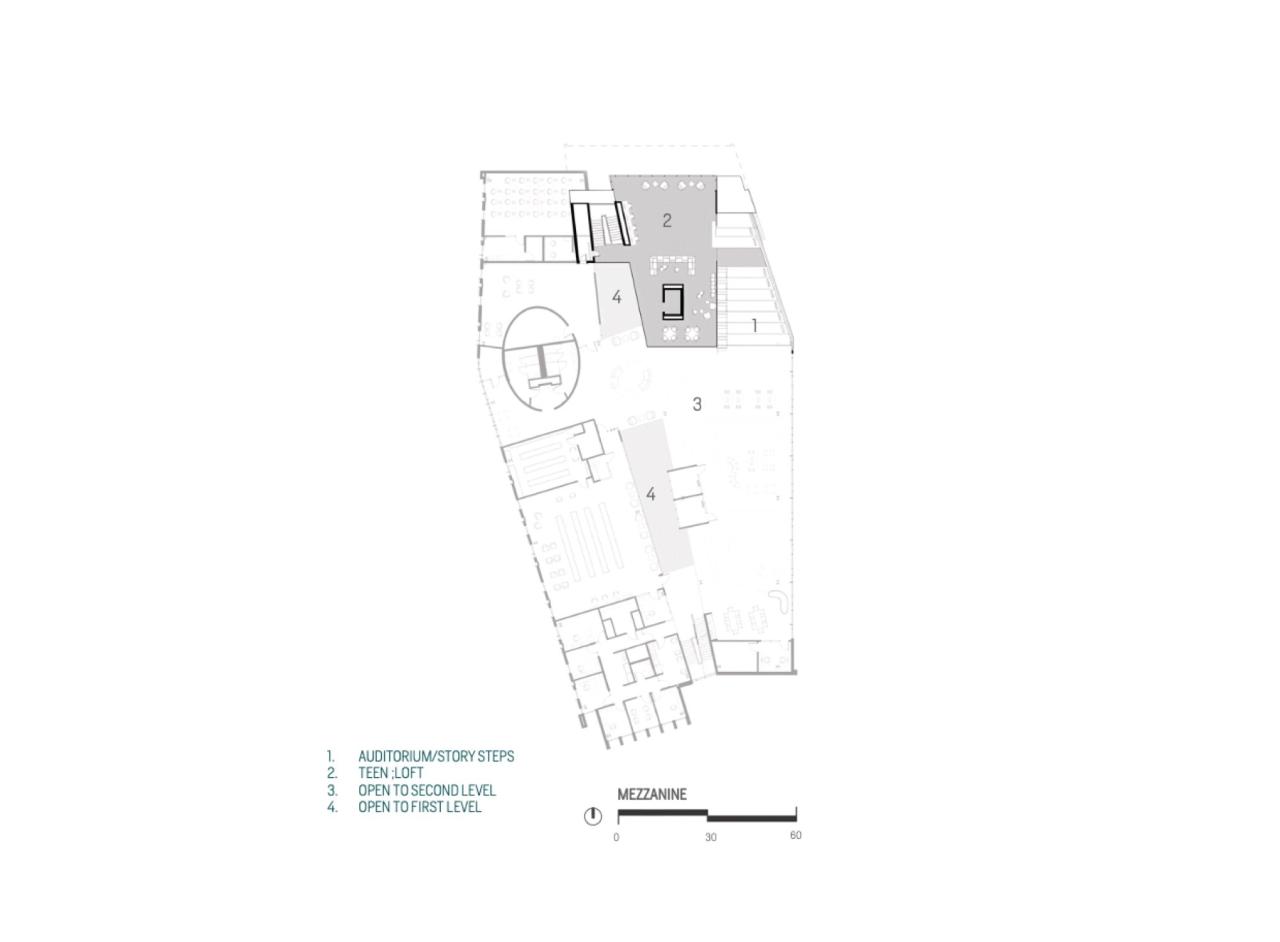 BIM建筑|派恩布拉夫总图书馆 / Polk Stanley Wilcox Architects