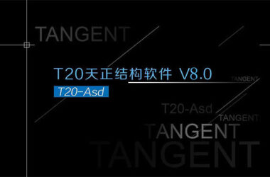 天正结构T20V8.0正式版，含安装及设置教程，支持CAD2010-2022-BIM建筑网