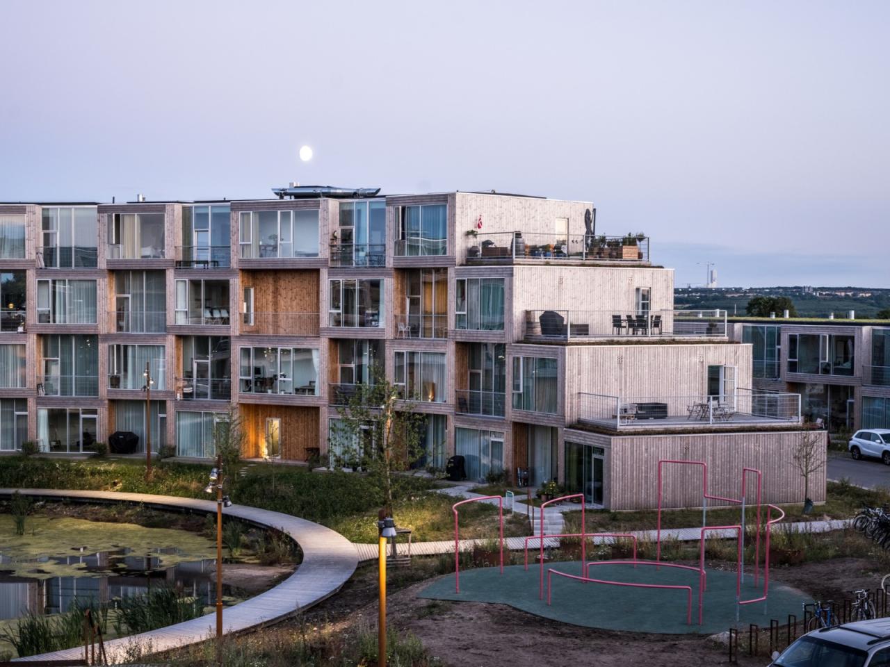 BIM建筑|模块化住宅区 2.0 Sneglehusene / BIG