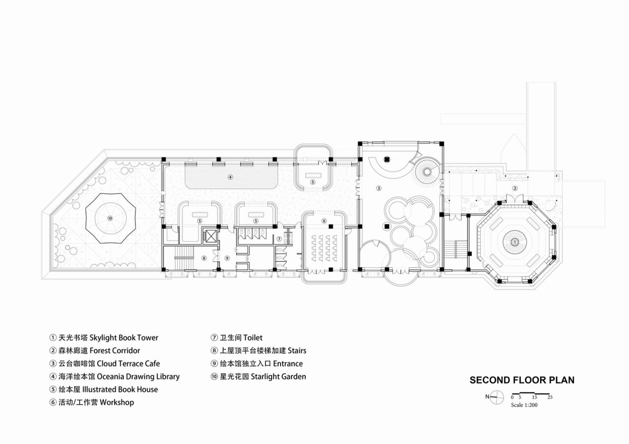 BIM建筑|房间里的万物：作为童话的朵云书院米罗店 / Wutopia Lab