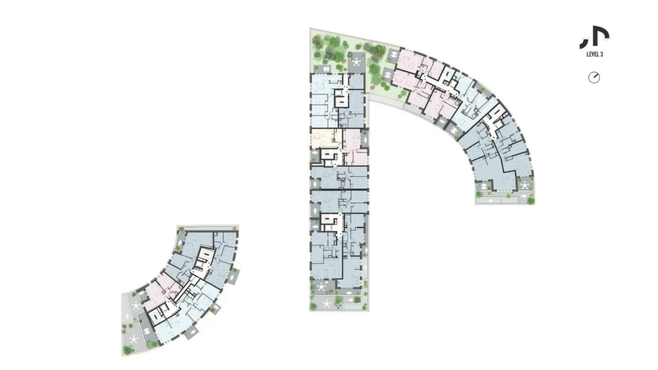 BIM建筑|景观住宅综合体 Ascension / MVRDV