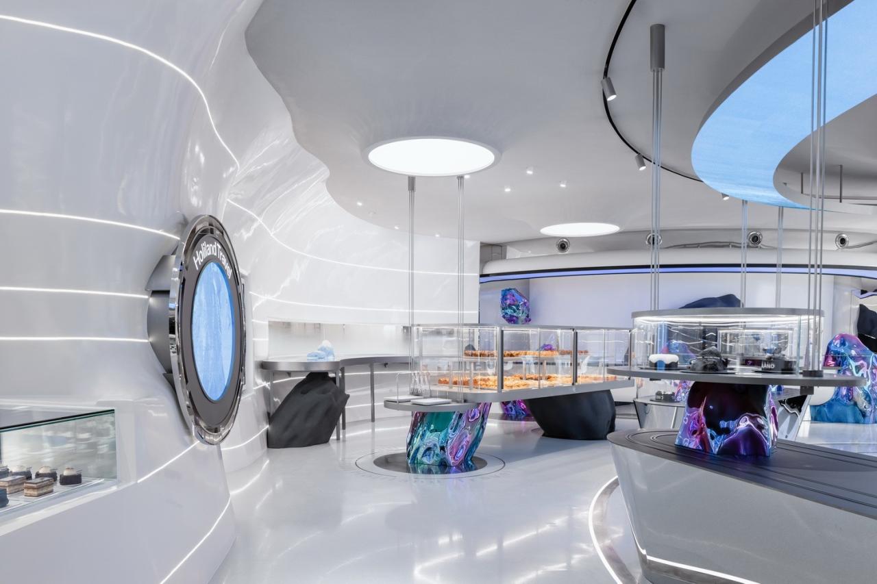 BIM建筑|HOLILAND TRAVEL：平行宇宙的未来叙事主义 / SLT设计咨询有限公司