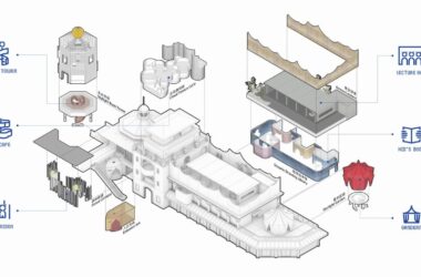 BIM建筑|房间里的万物：作为童话的朵云书院米罗店 / Wutopia Lab-BIM建筑网