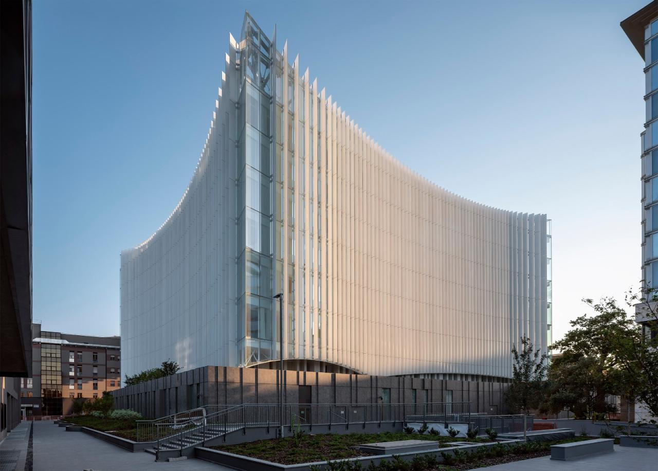 BIM建筑|会吸霾的医院：米兰圣拉斐尔医院新外科和急救中心 / MCA建筑事务所