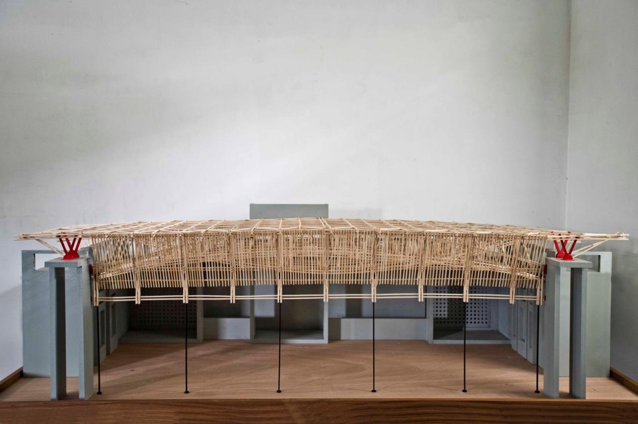 BIM建筑|工匠竹系统 Yogashala / Thumbimpressions