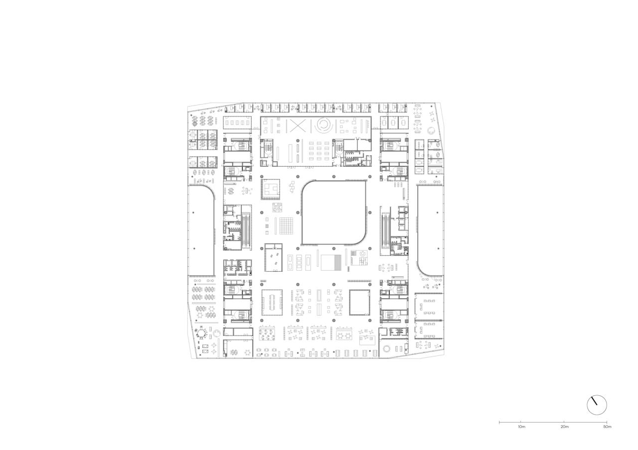BIM建筑|上海图书馆东馆 / SHL