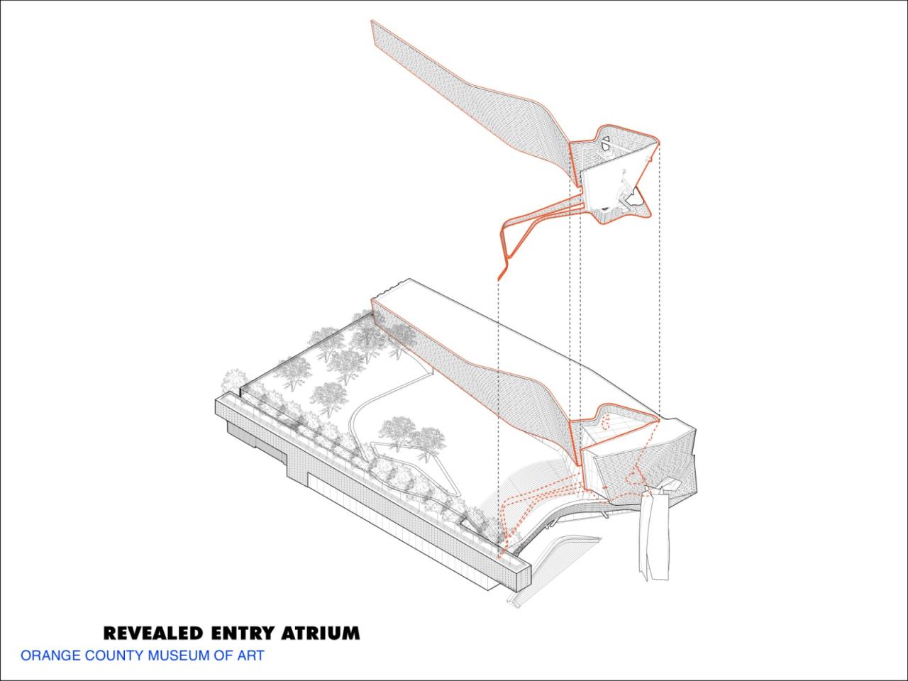 BIM建筑|美国加州橙县艺术博物馆 / Morphosis