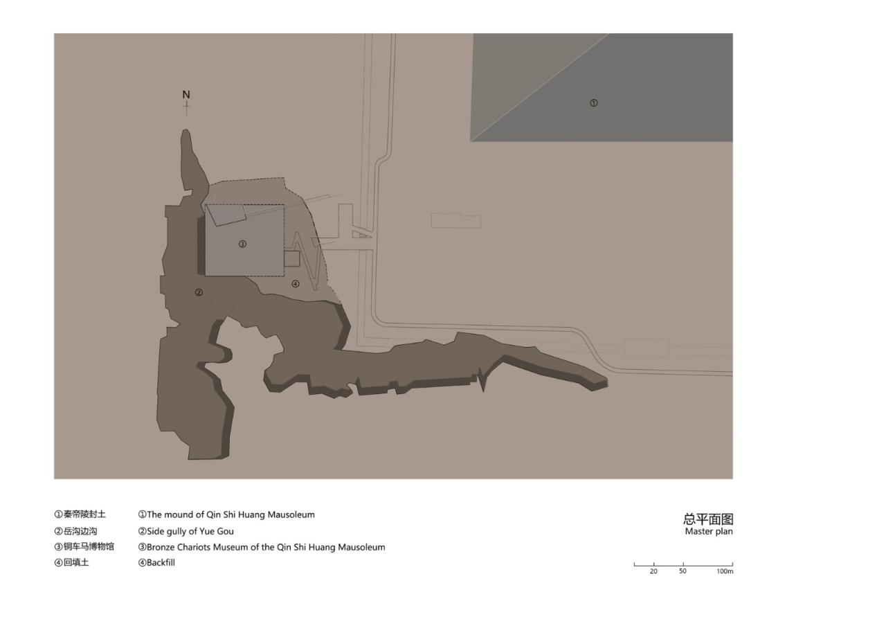 BIM建筑|西安秦始皇帝陵博物院铜车马博物馆 / 止境设计工作室