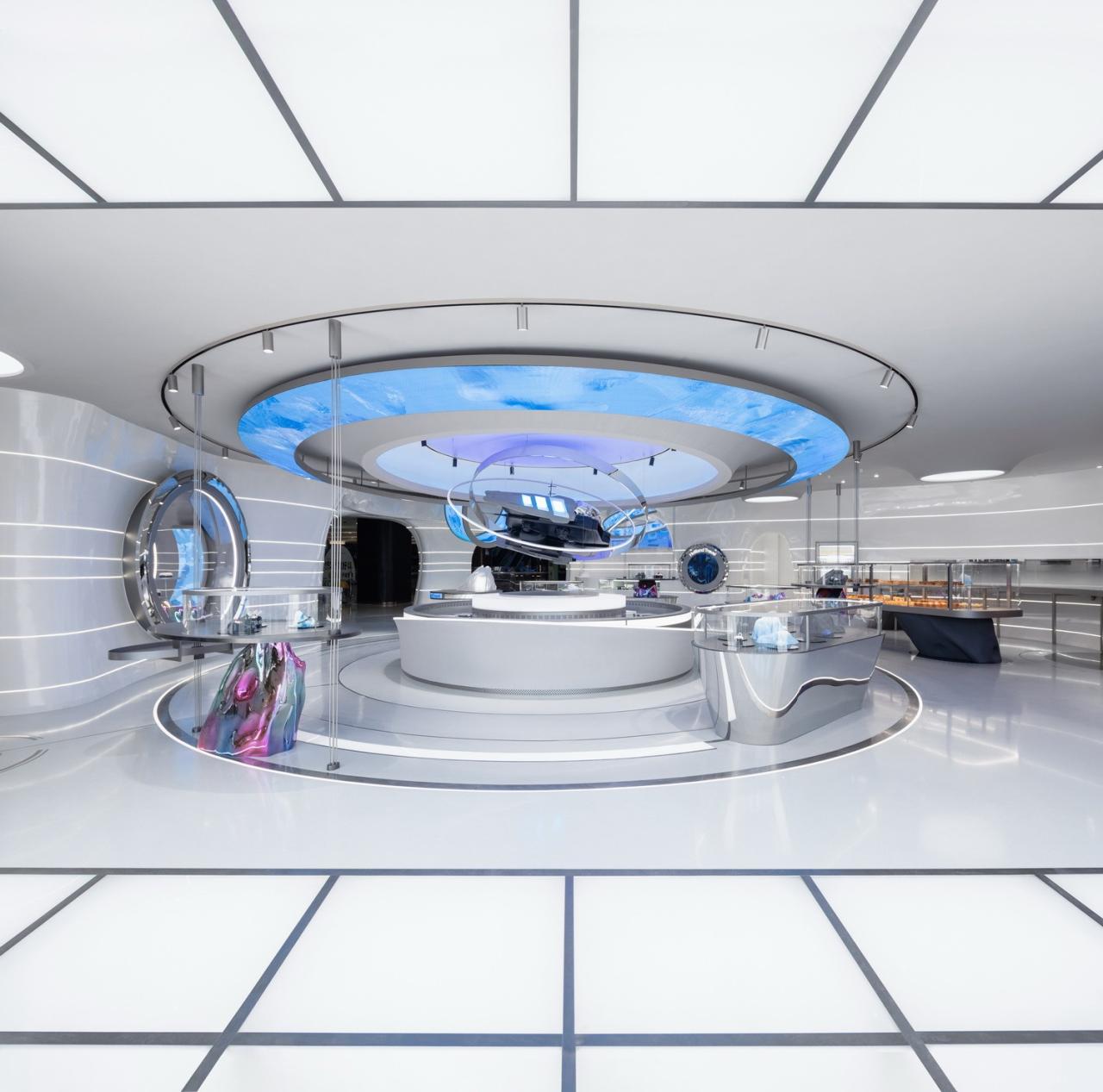 BIM建筑|HOLILAND TRAVEL：平行宇宙的未来叙事主义 / SLT设计咨询有限公司