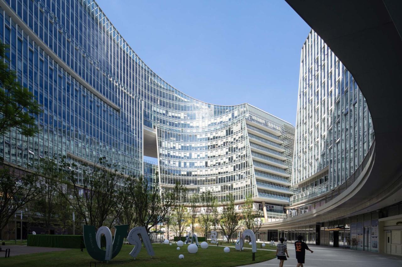 BIM建筑|成都高新创合中心 / LLA