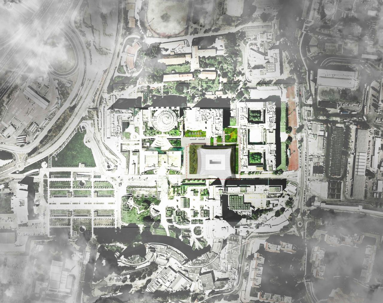 BIM建筑|会吸霾的医院：米兰圣拉斐尔医院新外科和急救中心 / MCA建筑事务所