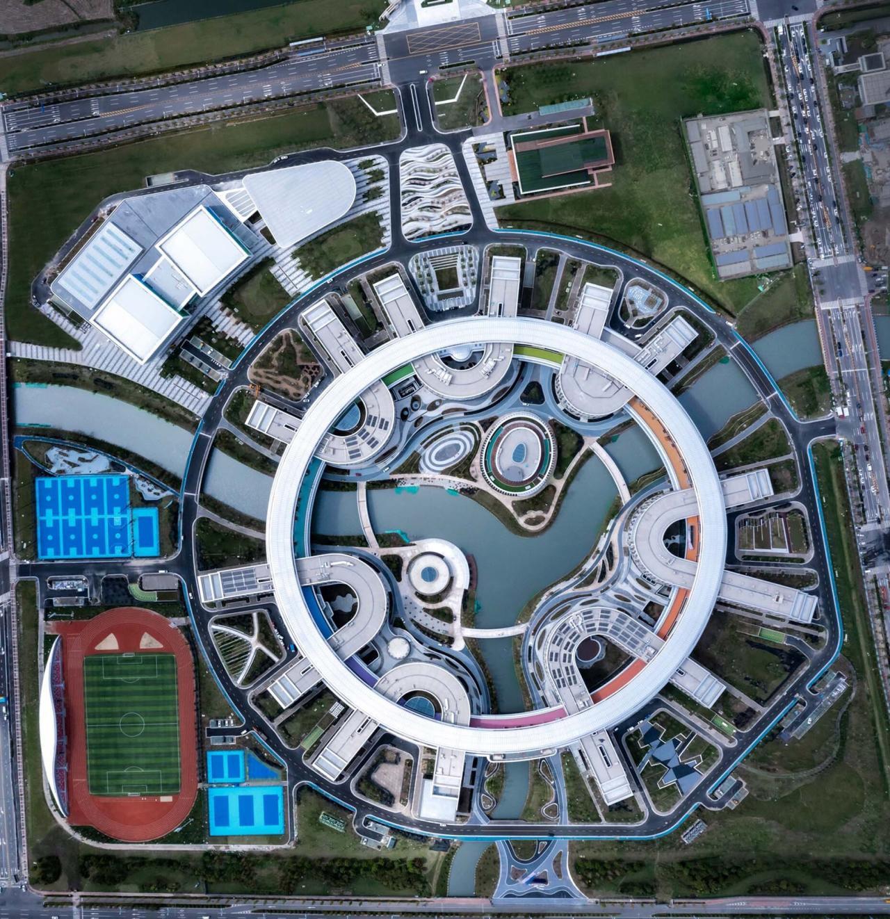 BIM建筑|西交利物浦大学太仓校区 / HPP Architects