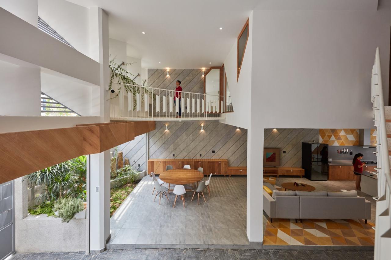 BIM建筑|三角形之家 / Khuon Studio