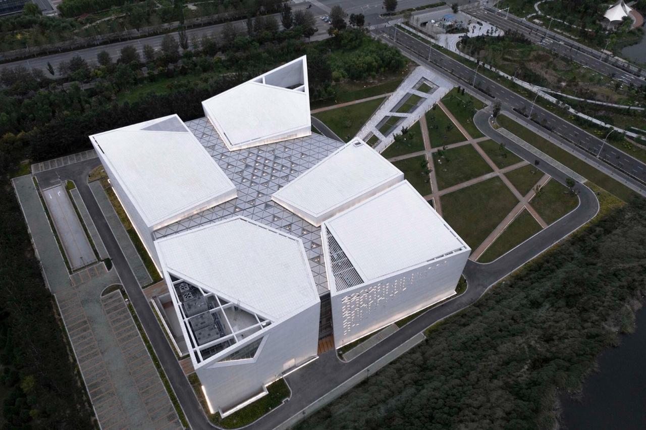 BIM建筑|宁夏美术馆 / 筑境设计