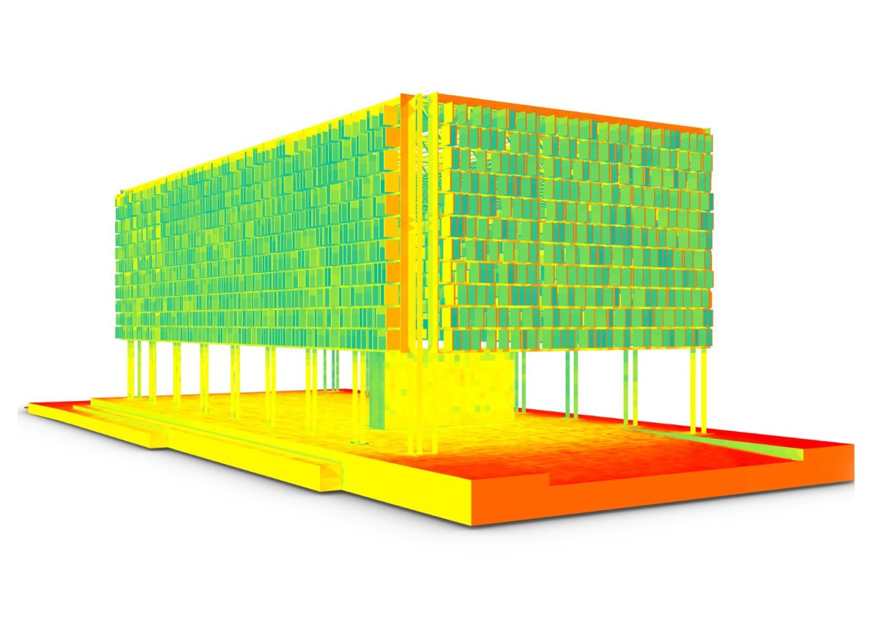 BIM建筑|可拆卸陶瓷结构，瓦伦西亚集市场馆 / Miguel Arraiz + Arqueha
