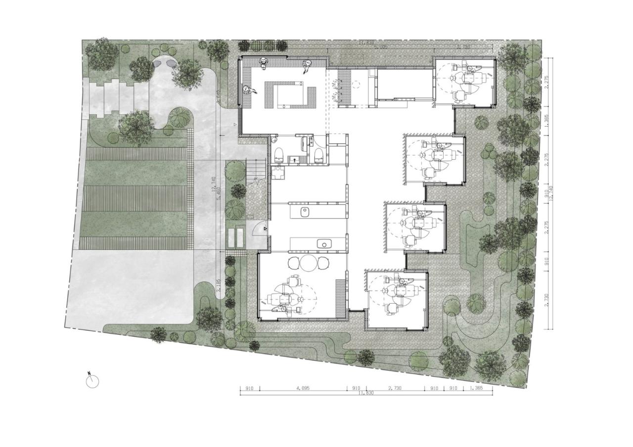 BIM建筑|森林中的牙医诊所 / YYA / Yusuke Yoshino Architects