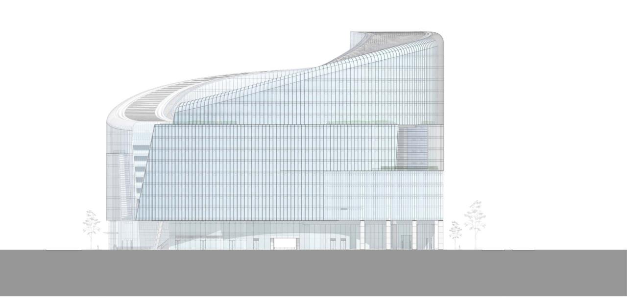 BIM建筑|成都高新创合中心 / LLA