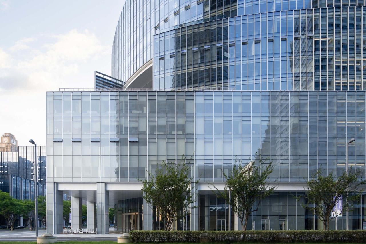 BIM建筑|成都高新创合中心 / LLA