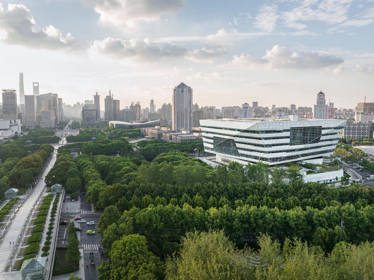 BIM建筑|上海图书馆东馆 / SHL