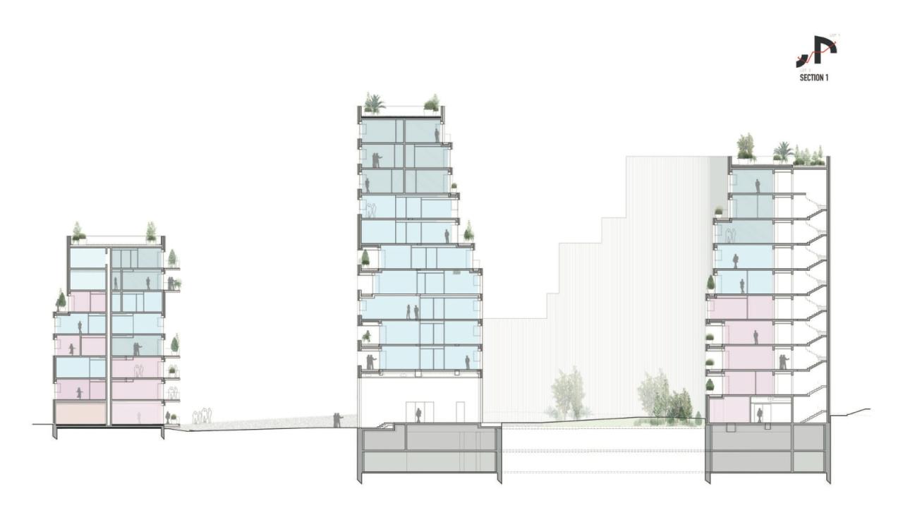 BIM建筑|景观住宅综合体 Ascension / MVRDV