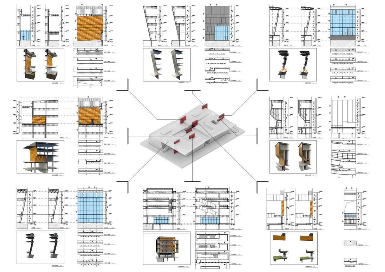 BIM建筑|响水文化艺术中心 / ATAH介景建筑