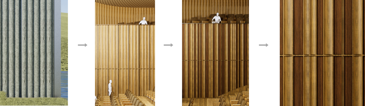 BIM建筑|雅达剧院：山林与舞台 / goa大象设计