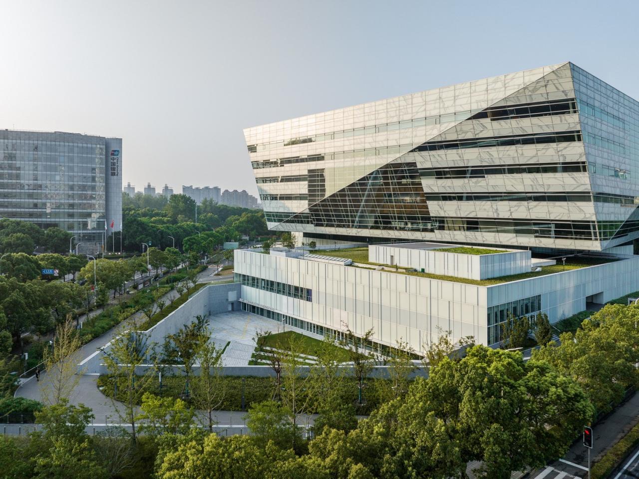 BIM建筑|上海图书馆东馆 / SHL