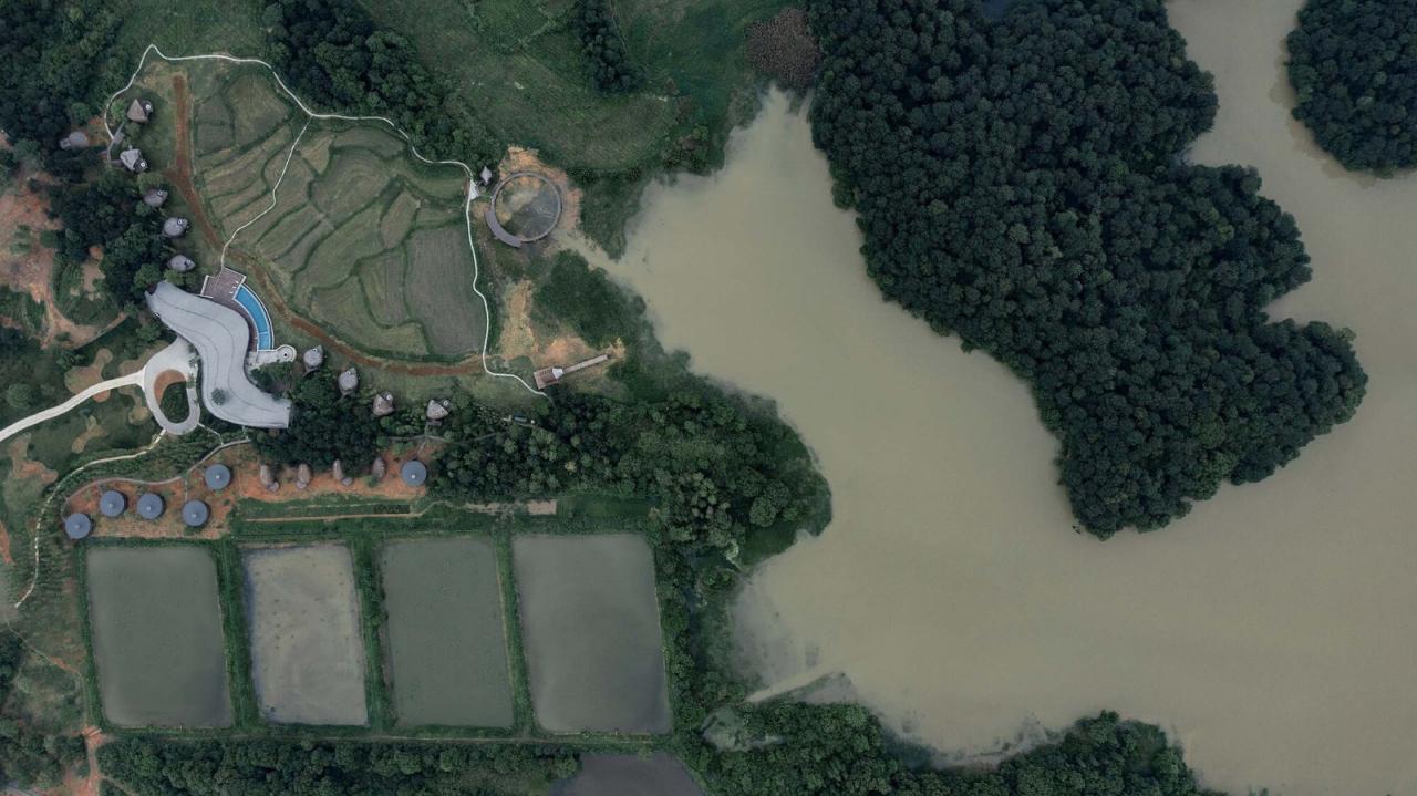 BIM建筑|新余树蛙自然体验中心 / 度向建筑