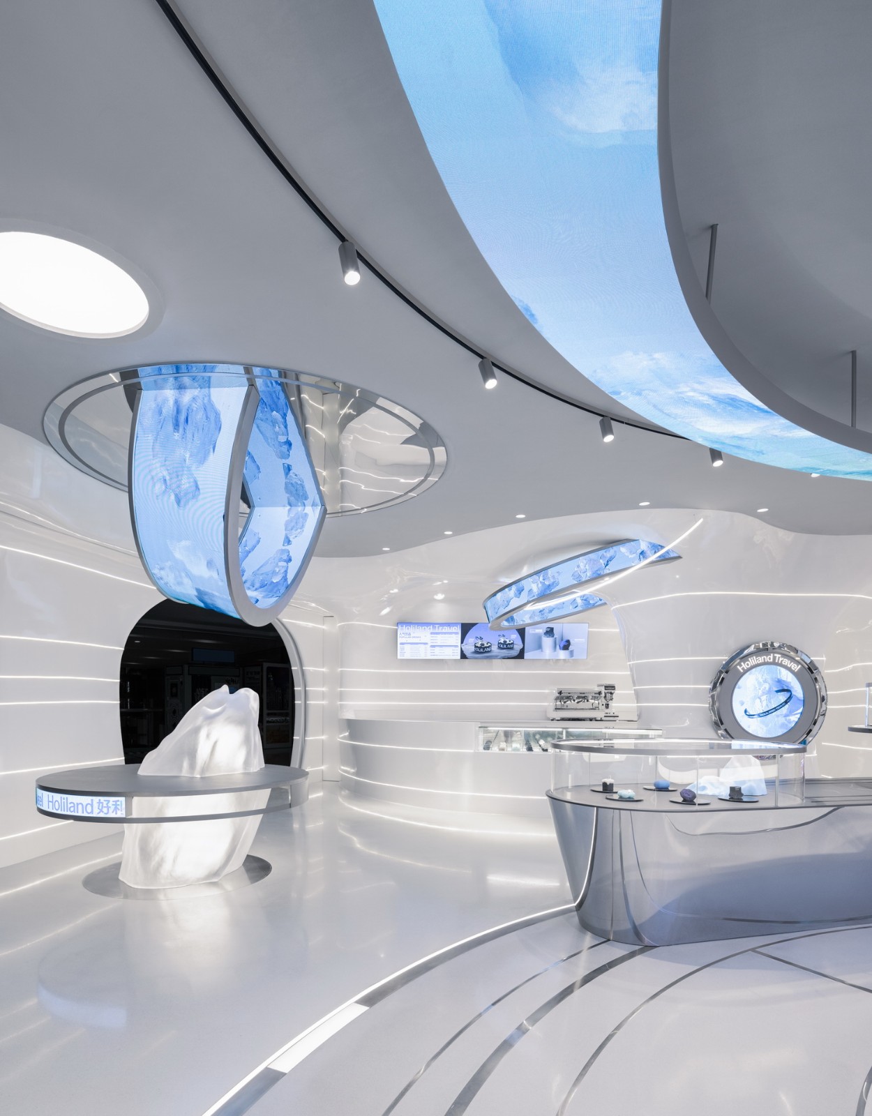 BIM建筑|HOLILAND TRAVEL：平行宇宙的未来叙事主义 / SLT设计咨询有限公司