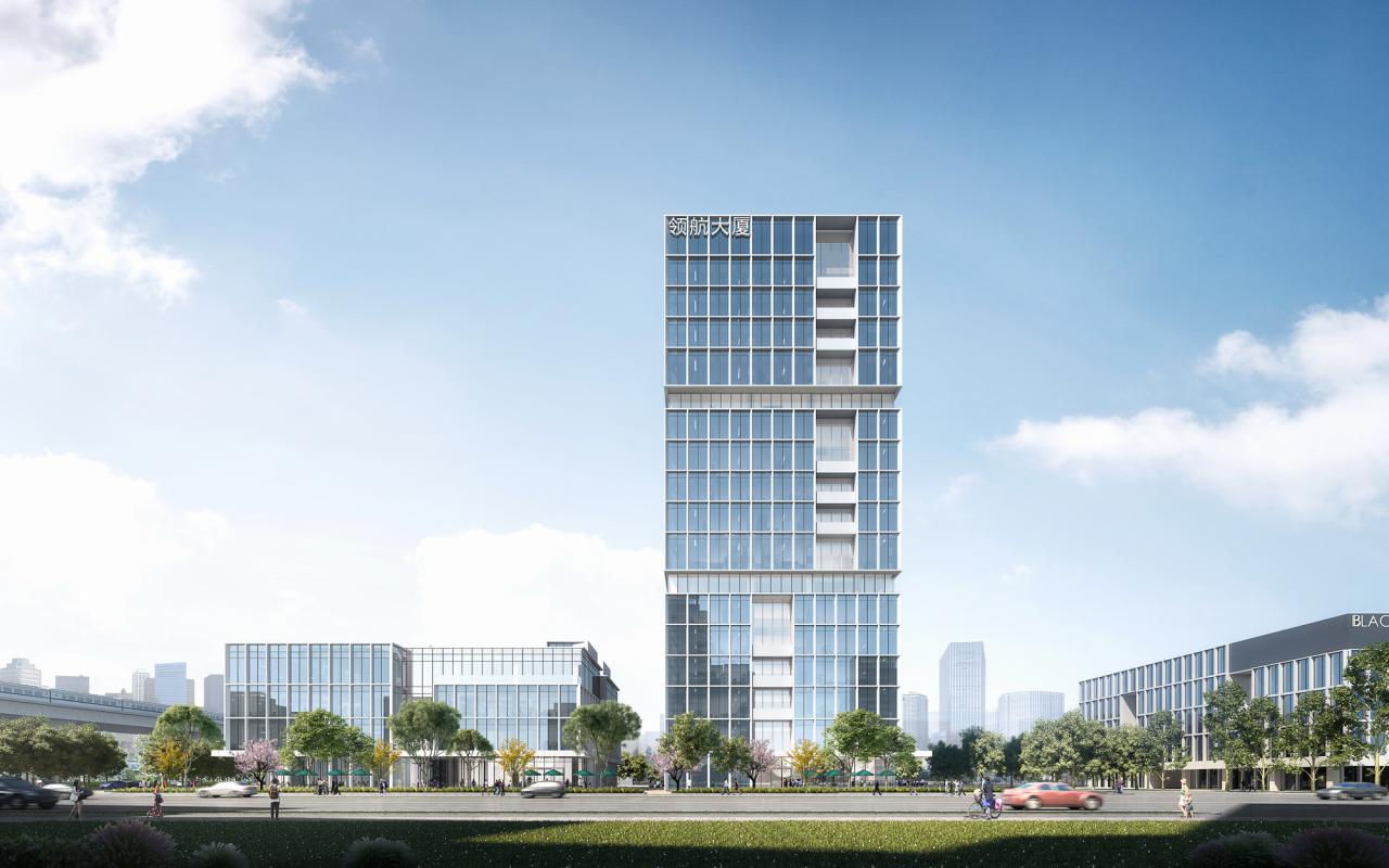 BIM建筑|常州高铁新城领航大厦 / 简和建筑