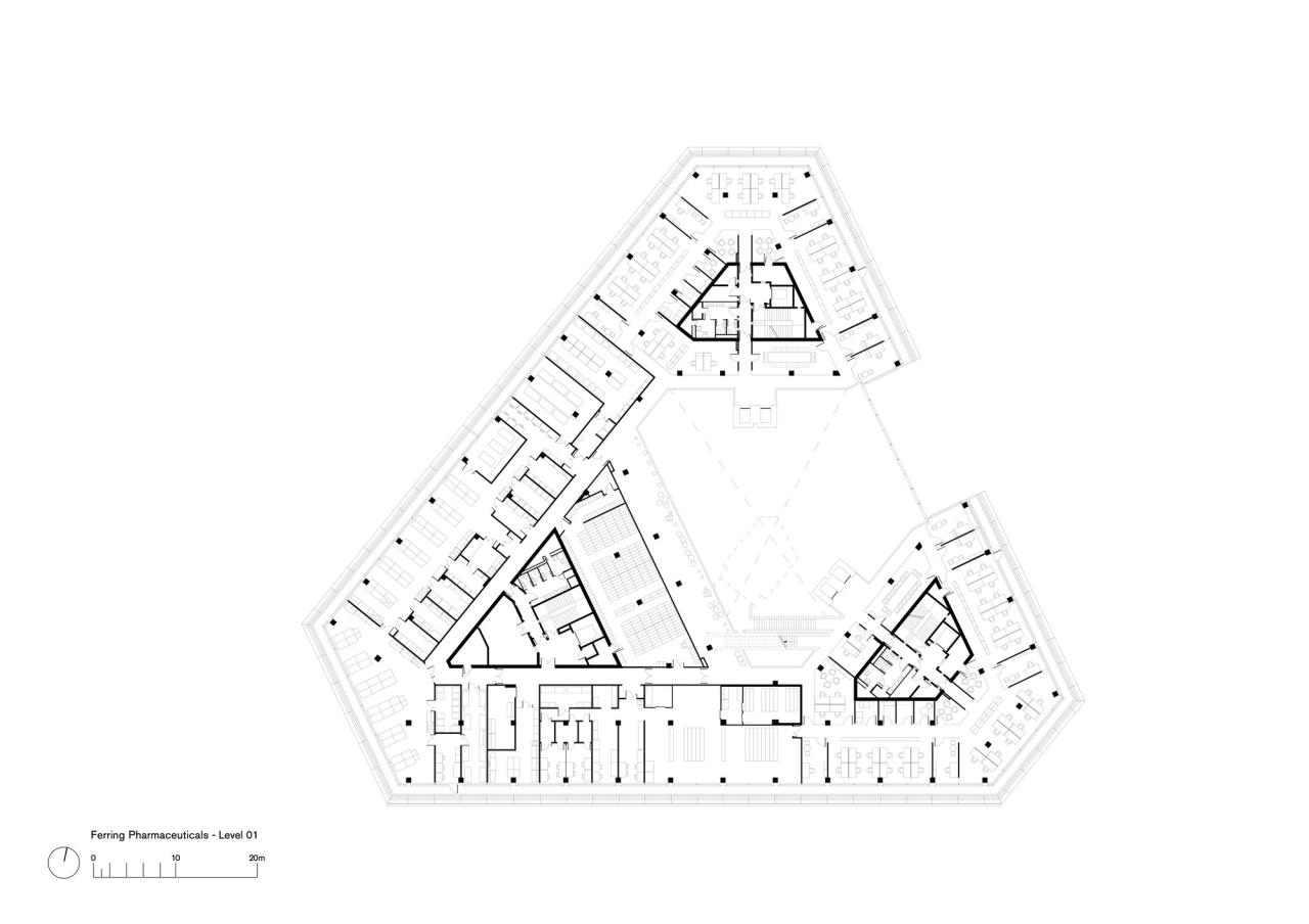 BIM建筑|辉凌制药总部 / Foster + Partners