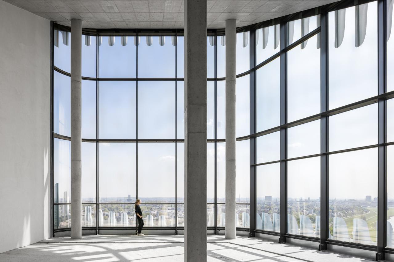 BIM建筑|RKM740“拉链” 塔楼 / J. Mayer H. Architects