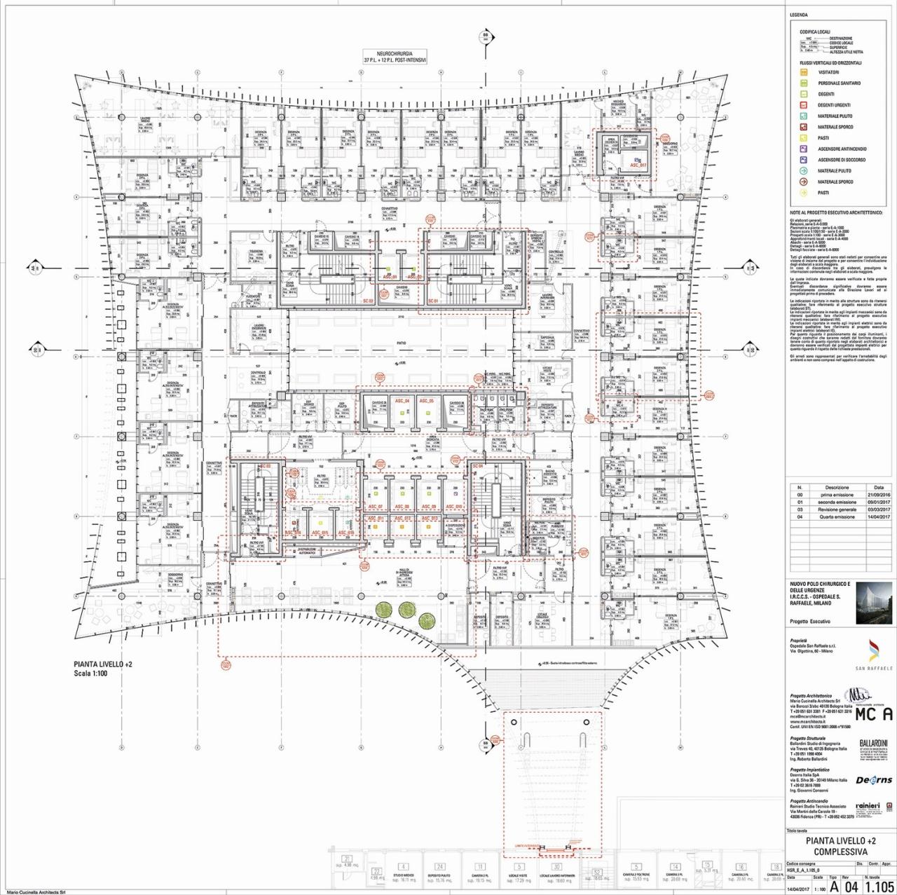BIM建筑|会吸霾的医院：米兰圣拉斐尔医院新外科和急救中心 / MCA建筑事务所
