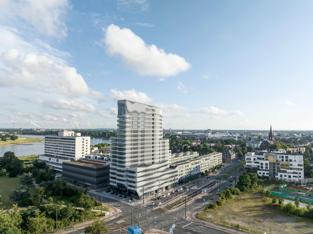 BIM建筑|RKM740“拉链” 塔楼 / J. Mayer H. Architects