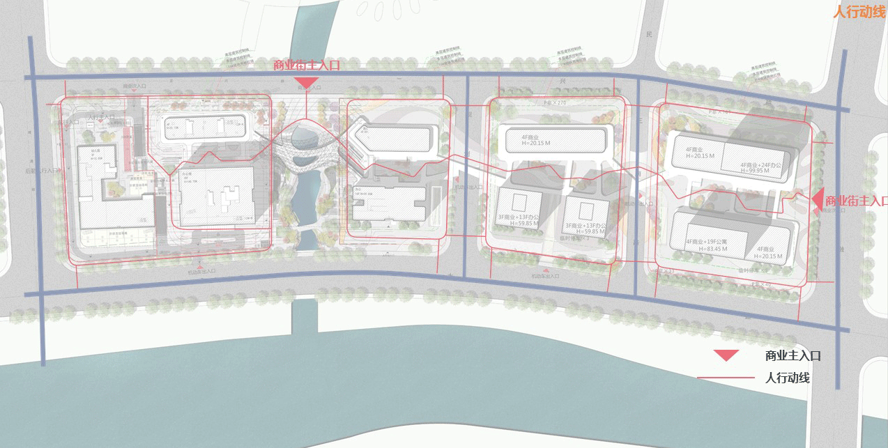 BIM建筑|Moc芯光里·苏州高铁新城复合商业街区 / 简和建筑