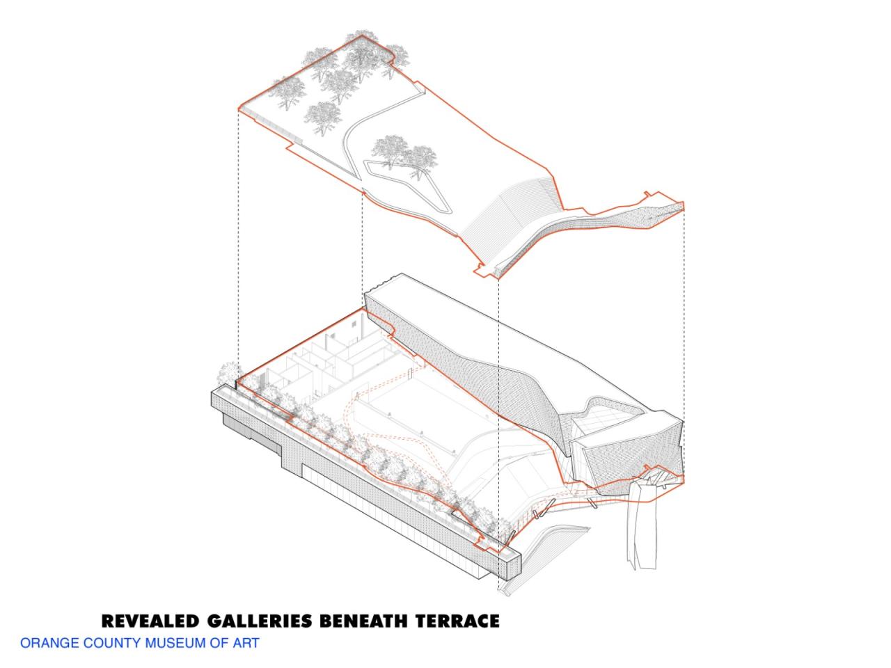 BIM建筑|美国加州橙县艺术博物馆 / Morphosis