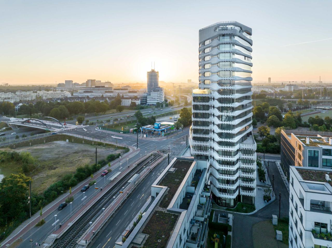 BIM建筑|RKM740“拉链” 塔楼 / J. Mayer H. Architects