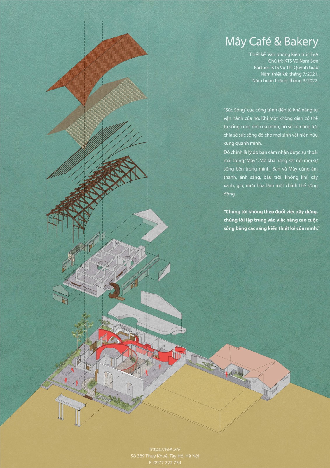 BIM建筑|May 咖啡厅和面包店 / FeA