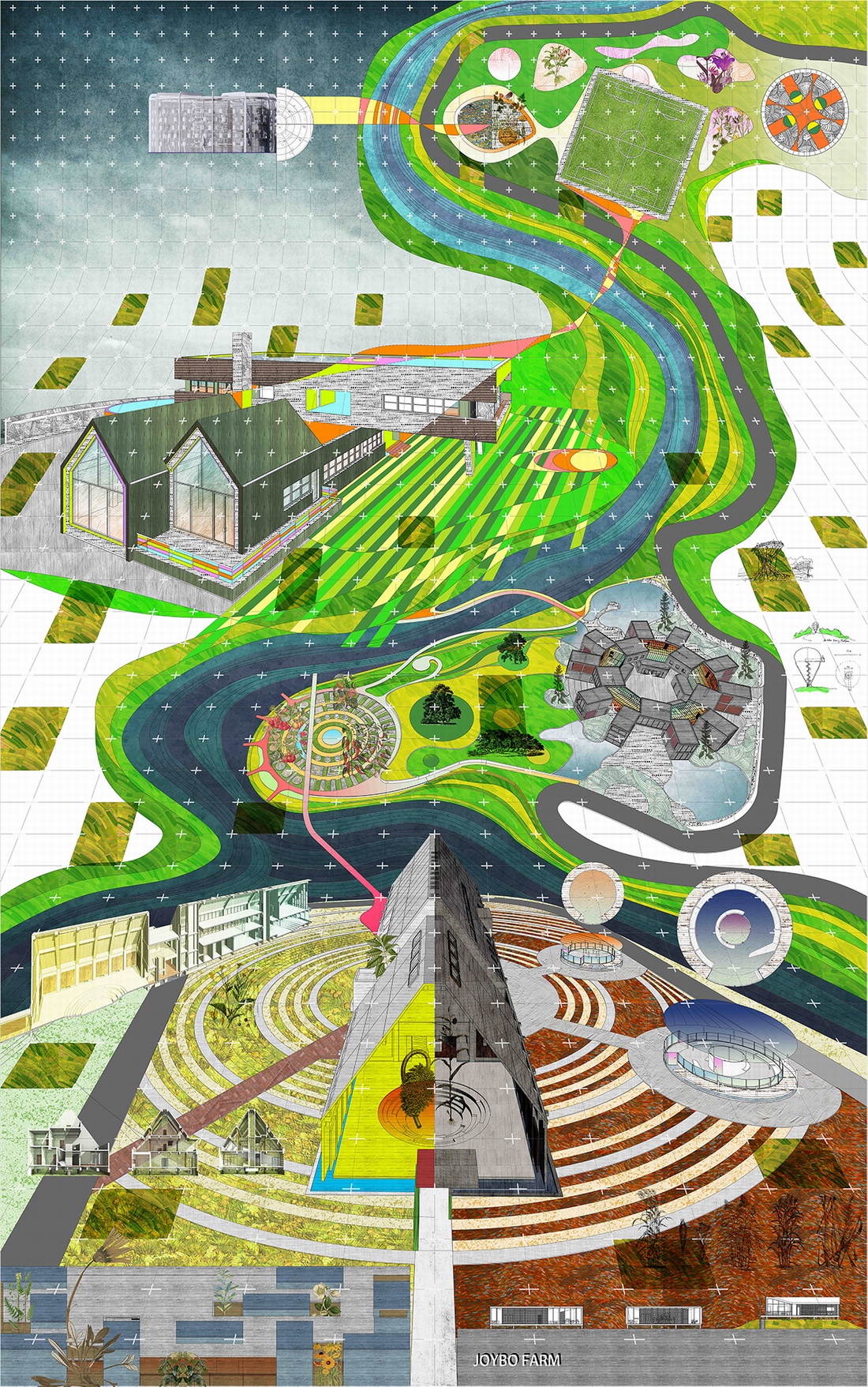 BIM建筑|释放天性的乡村俱乐部 ：江小白的一亩三分地 JOYBO FARM / 未见筑设计事务所