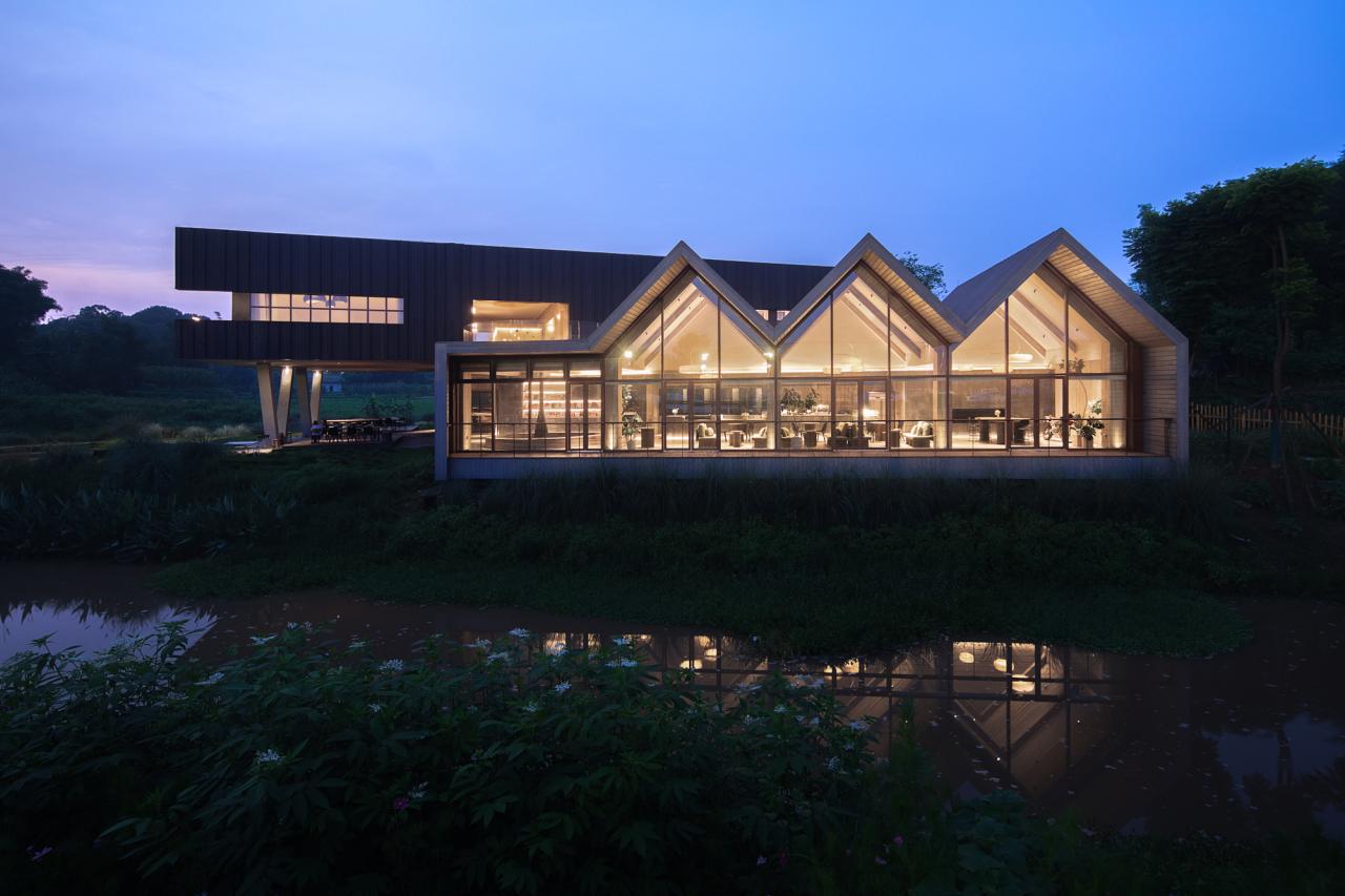 BIM建筑|释放天性的乡村俱乐部 ：江小白的一亩三分地 JOYBO FARM / 未见筑设计事务所