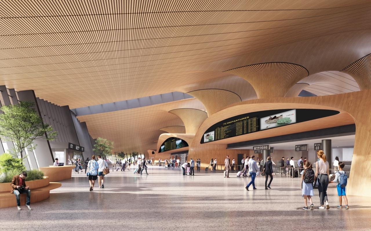 BIM建筑|“山中飞鸟”：浙江丽水机场设计 / 马岩松MAD