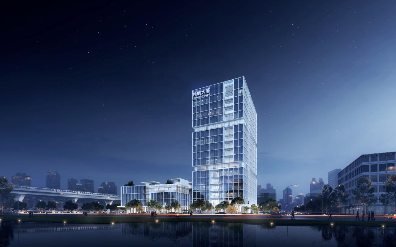 BIM建筑|常州高铁新城领航大厦 / 简和建筑