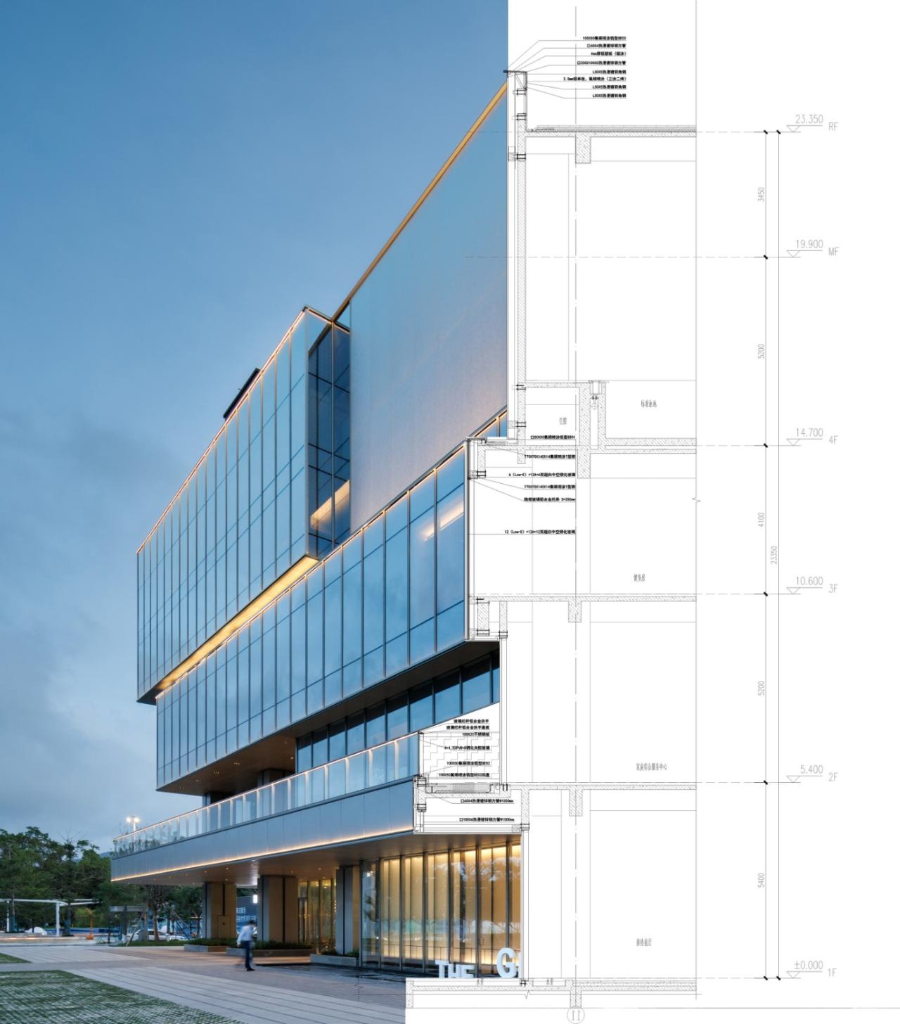 BIM建筑|仁恒珠海·滨海湾邻里中心 / PTA上海柏涛·9 STUDIO