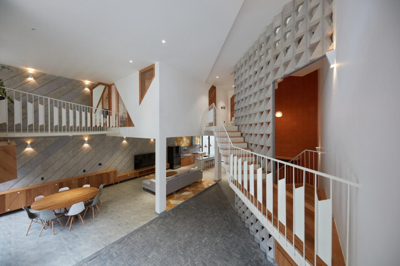 BIM建筑|三角形之家 / Khuon Studio