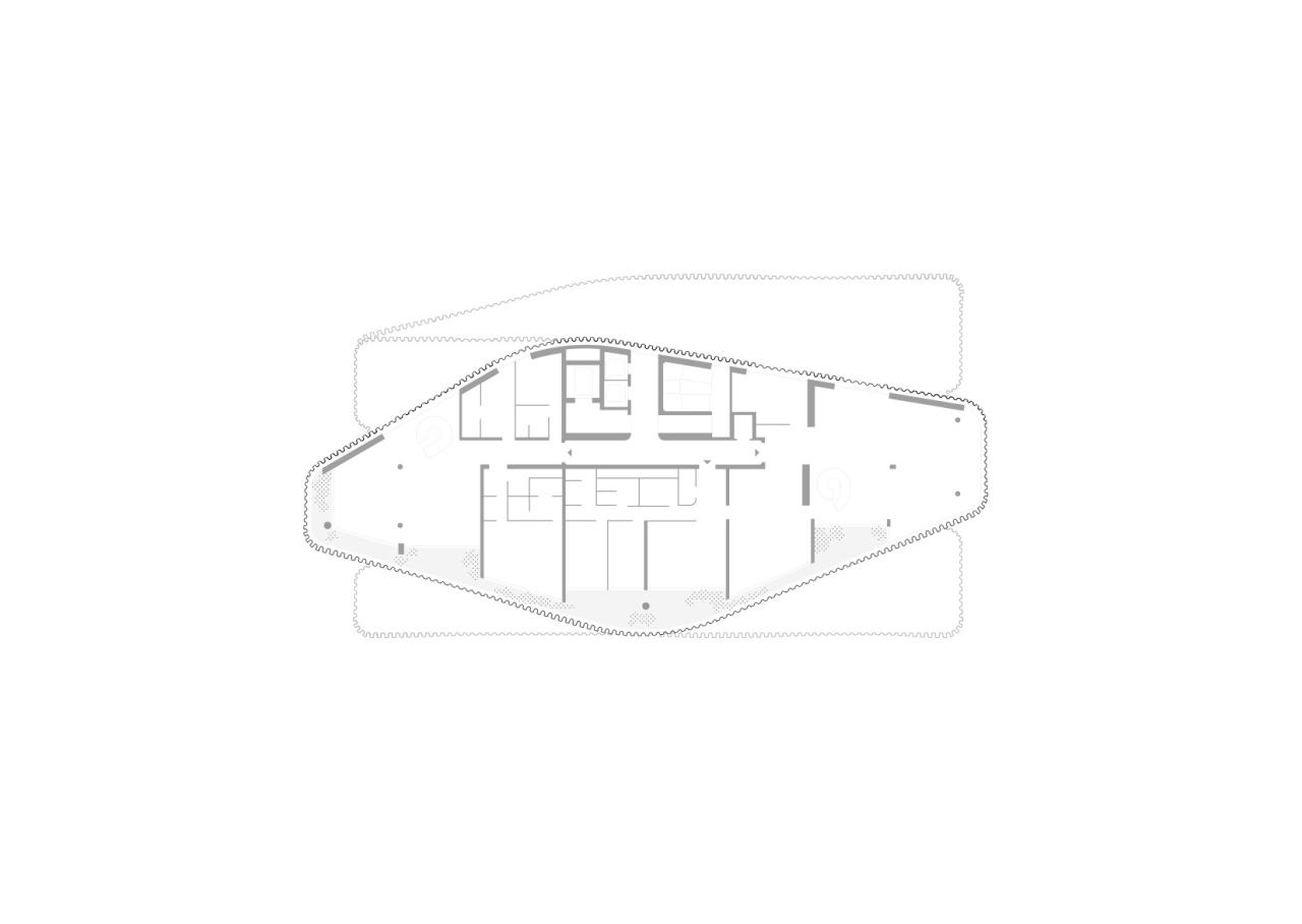 BIM建筑|RKM740“拉链” 塔楼 / J. Mayer H. Architects