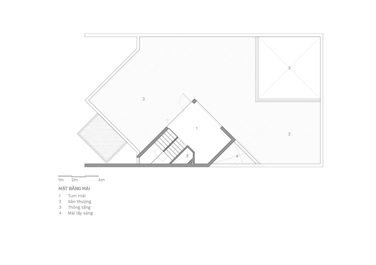 BIM建筑|三角形之家 / Khuon Studio