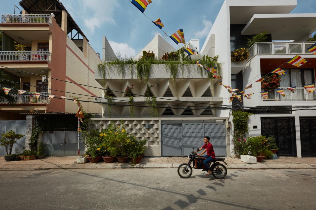 BIM建筑|三角形之家 / Khuon Studio